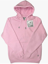 Pro Club Men's Heavyweight Plain Pullover Hoodie Sweatshirts Sweater 13oz, Pink