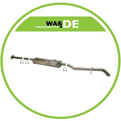 Endschalldämpfer Mercedes A-Klasse W168 A140 A160 A190 kurz ab. 1997, AUSPUFF
