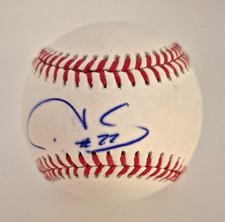 JUAN SOTO SIGNED AUTOGRAPHED MLB BASEBALL PSA COA NY YANKEES