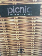 Toyota Picnic Press Information 1996 Original Car Sales Info Brochure