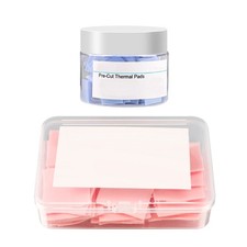 Pack of 100/50 High Heat Transfer Silicone Thermal Conductive Pad for Computer