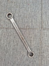 HAZET No. 610 Double Ring Spanner 10x11 Flat Ring Spanner Wrench Professional Tool