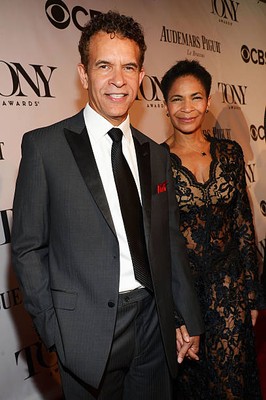 Actor singer Brian Stokes Mitchell wife Allison Tucker at 67th Tony- Old Photo 1