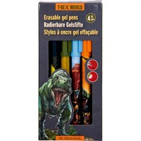 Radierbare Gelstifte - T-Rex World