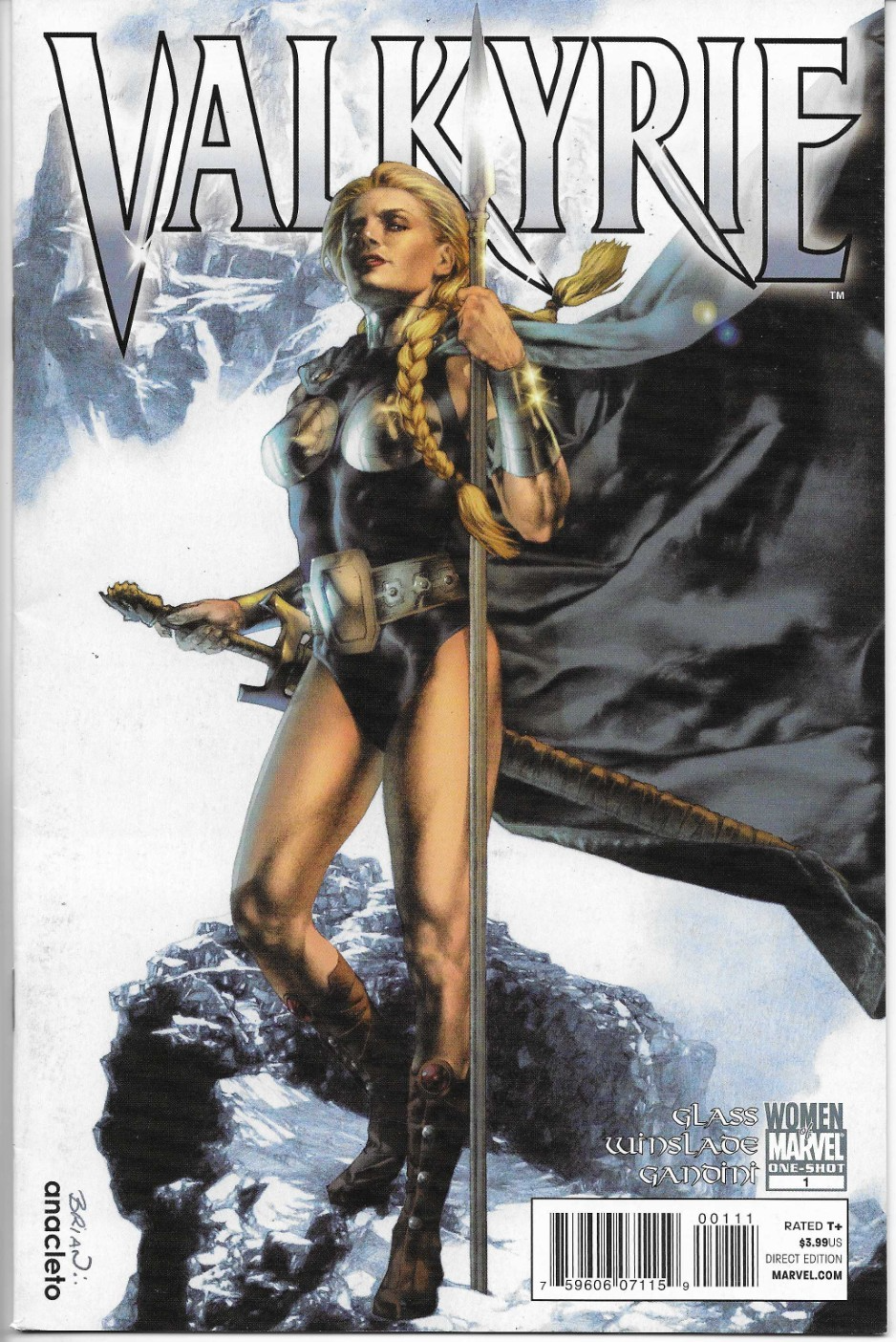 VALKYRIE (2010) #1 - Back Issue