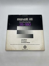 Maxell Sound Recording Tape Model: UD 35-180 Sound Recording Low Noise Hi-Output