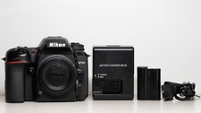 Nikon D7500 camera, 898 Shutter ct, w/ Battery/Charger, Low Shutter Count (Mint)