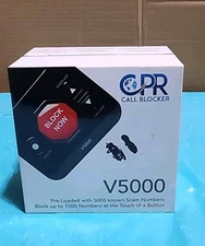 CPR V5000 Call Blocker for Landline Phones - Block Robocalls, Stop Spam Callers