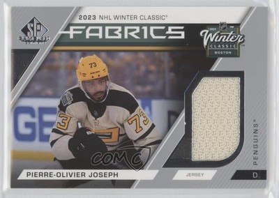 2023-24 Upper Deck SP Game Used Winter Classic Fabrics Pierre-Olivier Joseph 5h0