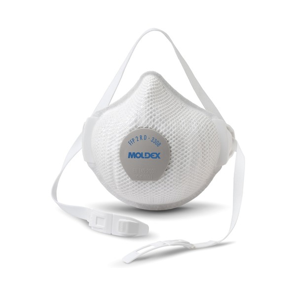 Moldex Atemschutzmaske 3308 - FFP2 R D Mit Dichtlippe Und Klimaventil - Air Plus-image