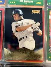 1997 Derek Jeter Pinnacle Iron Mountain Baseball Card