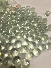 30 Lb Round Glass Marbles for Vase Filler Etc (Clear 0.65" ~2700PCs) 