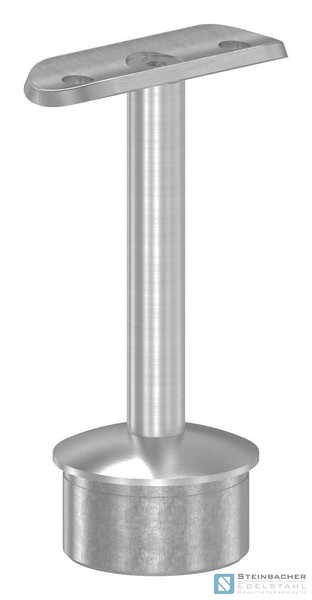 Edelstahl HandlaufstüTze FüR 42,4X2,0Mm, Platte 42,4Mm, V2A | Steinbacher©-image