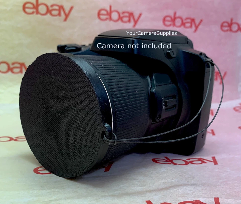 PUSH-ON SLIP-ON LENS CAP to CANON POWERSHOT SX420 IS SX420IS SX 420+HOLDER GR - Image 2 of 4