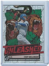 Cody Bellinger 2021 Donruss #UNL4 Unleashed Vector Los Angeles Dodgers