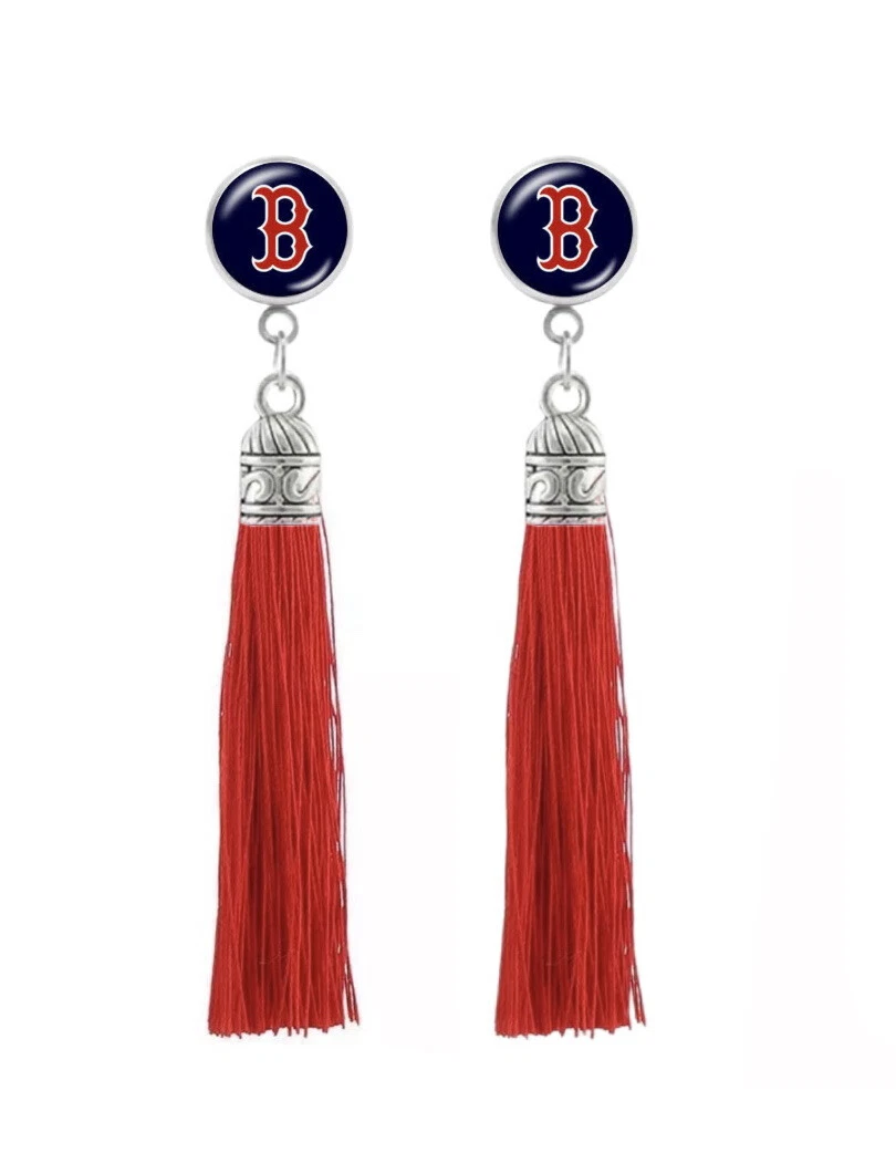 Boston red 2024 sox earrings