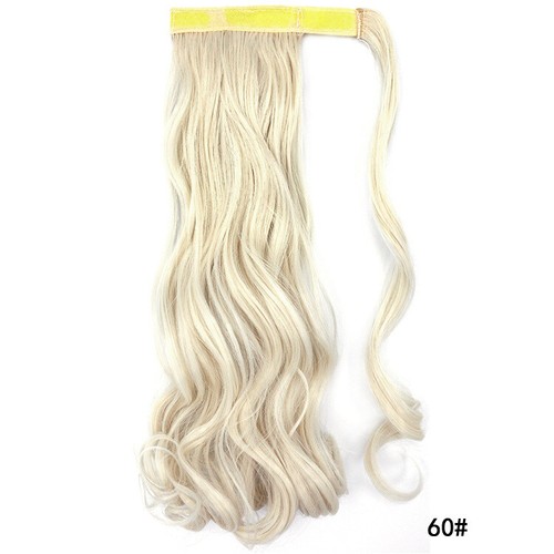 Hair Wrap Ponytail Hair Extension Natural Synthetic Fiber Realistic Best Quality - Picture 65 of 67