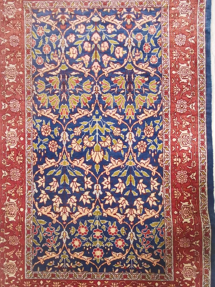 Türkischer Hereke Seide Teppich Seide auf Seide 78 cm x 50 cm - Bild 4 von 4