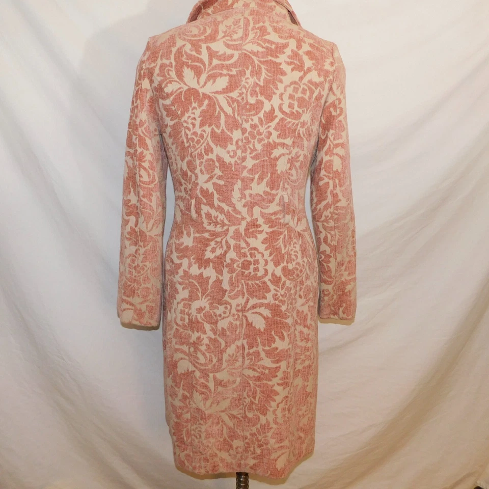 Abrigo Formal Penny Lane Arden B. Para Mujer Talla L Texturizado Rosa Tapiz Foto 3 de 4