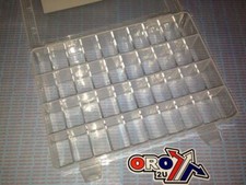 PLASTIC STORAGE BOX 40 SECTIONS, TUB TRAY ORGANISER ORGANIZER, JET MAIN PILOT CA