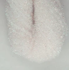 PEARL CRYSTAL CHENILLE - 4 Yard Pack Fly & Jig Tying Material You Pick Size