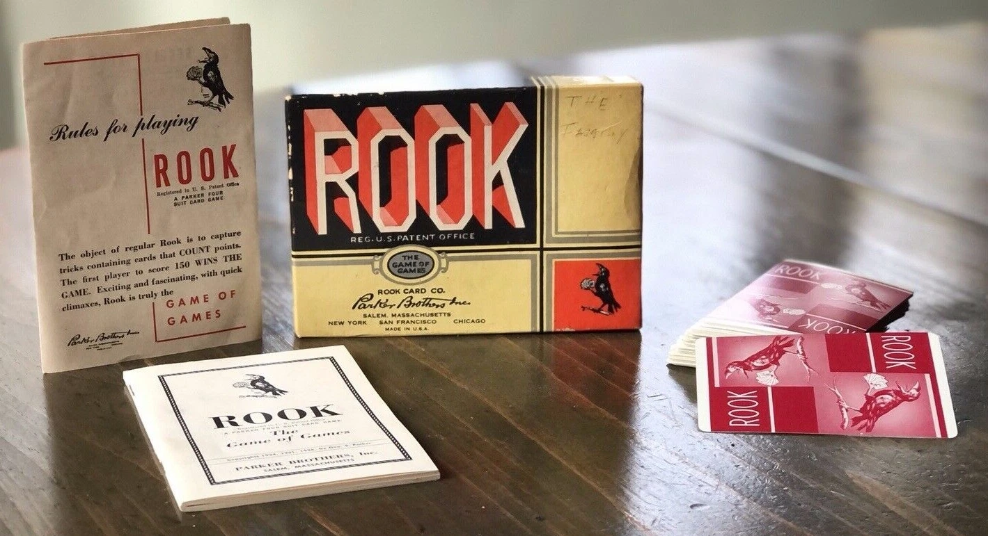 Vintage Rook Card Game 1936 by Rook Card Co/Parker Brothers - Picture 1 of 10