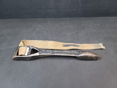 Lowell S-12 Strap Pipe Wrench 12'' Handle Cap 2'' Adjustable USA Tool Plumber