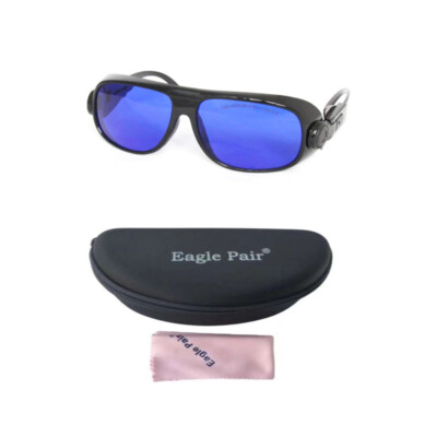 Eagle Pair 190-400&560- 640nm OD4+ Yellow Laser Sodium Lon Light Safety Glasses