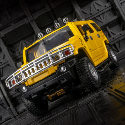 Alloy model decoration off-road vehicle Black Mamba H2573 simulation H2