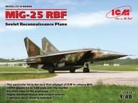 Mig-25 Rbf, Sowjetisches AufkläRungsflugzeug 1:48 Plastikmodellbausatz Icm