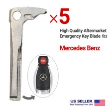 5x Smart Remote Insert Key Blade For Mercedes Benz Hu64 5x Smart Remote Insert Key Blade For Mercedes Benz Hu64