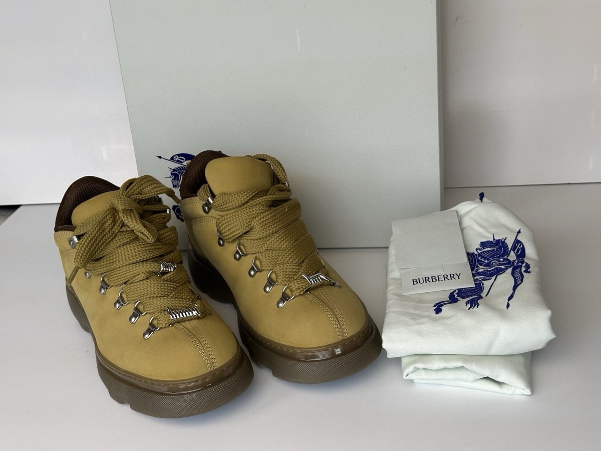 Burberry Manilla Leather Ankle Trek Boots 11.5 US (44.5 Eu  display picture 2