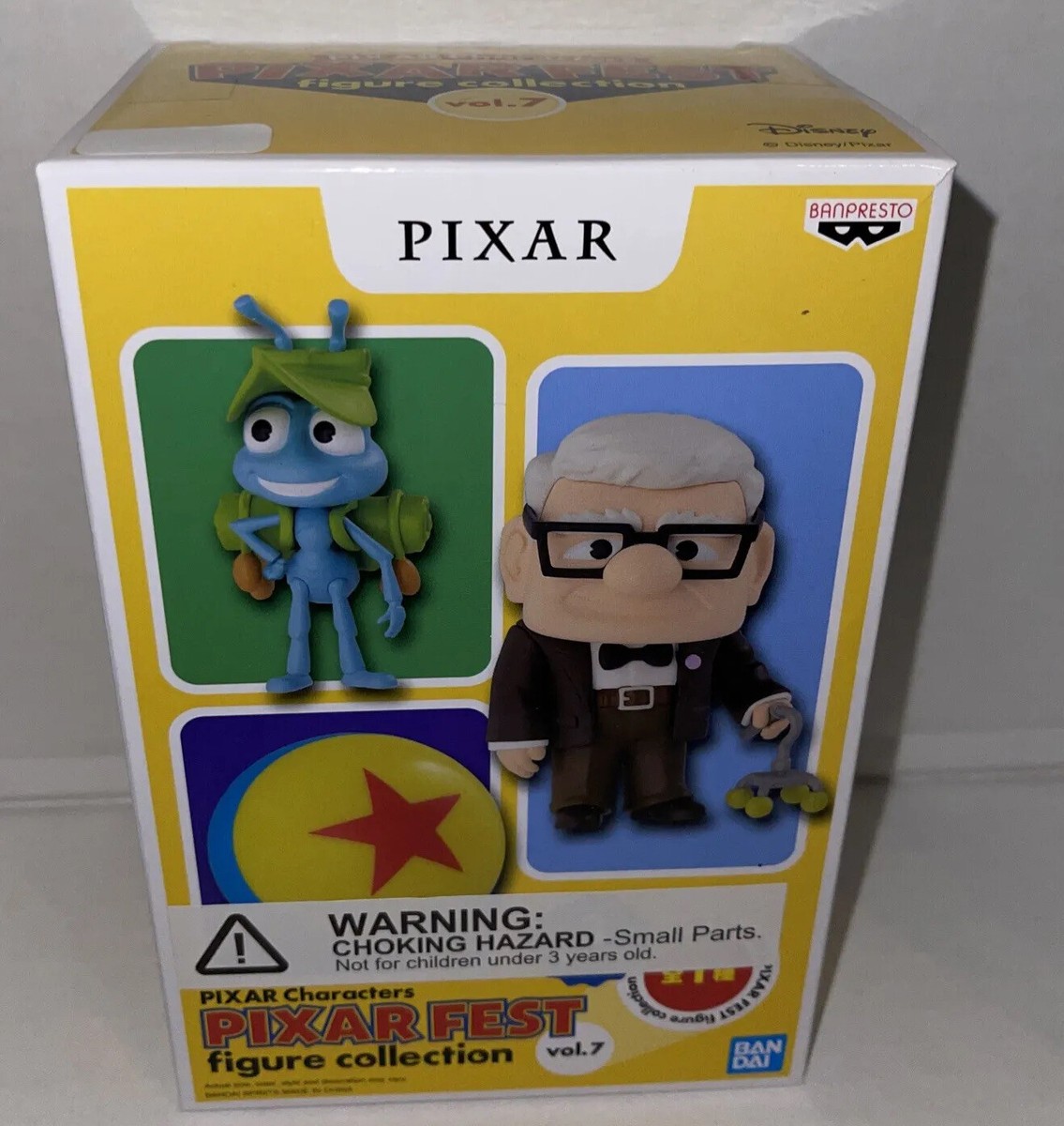 Disney Pixar Fest Figure (Vol. 7) Collection. New In Box. Set Of 3