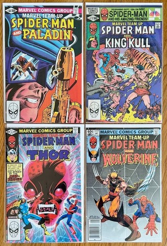 MARVEL TEAM-UP #7-150 HUGE 76 ISSUE RUN LOT Spider-Man Bronze Copper Age VG/VF - Picture 18 of 23