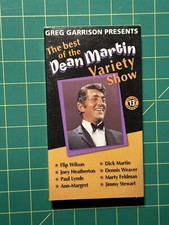 The best of the Dean Martin Variety Show Volume 13 VHS 