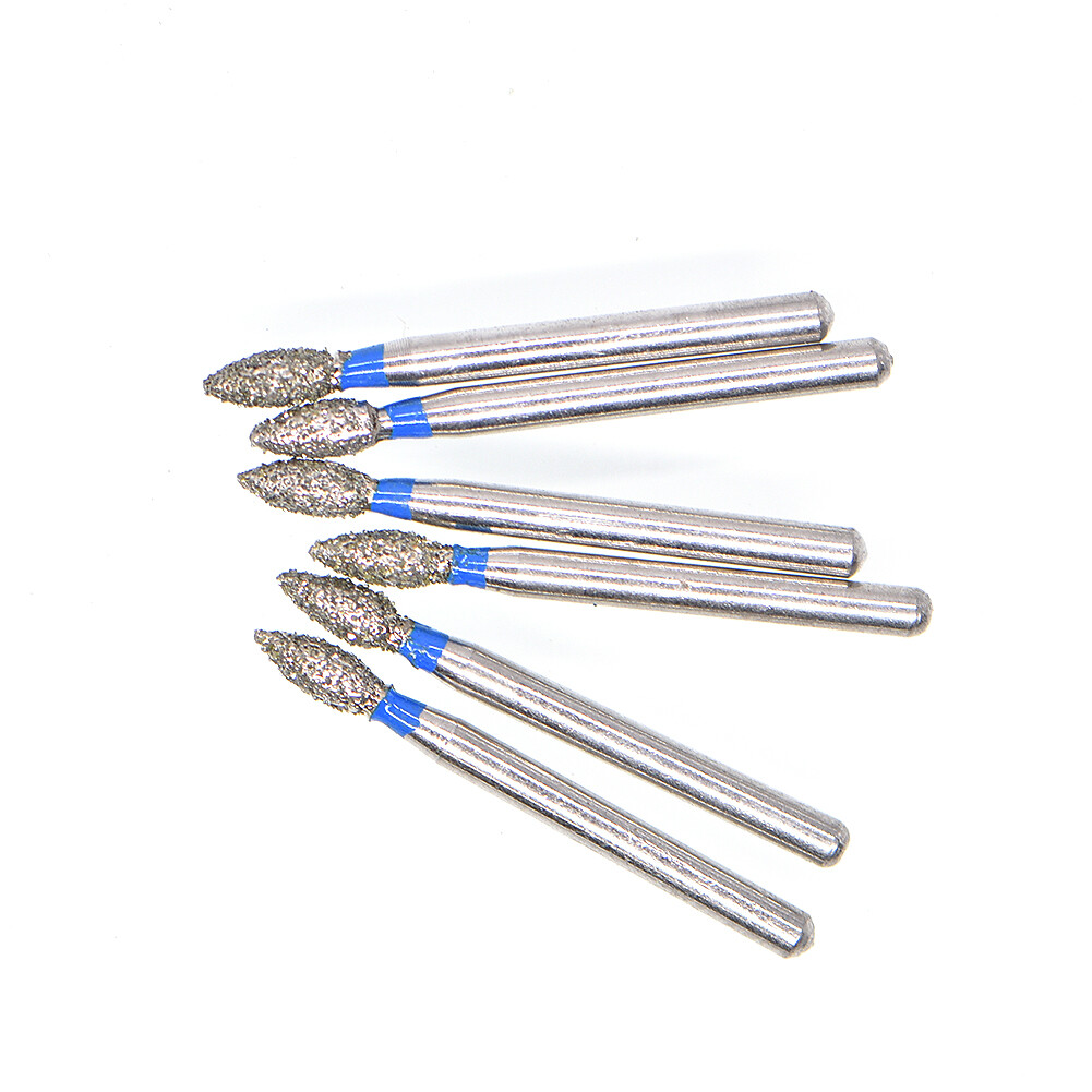Lot De 150 Fraises Diamantées Dentaires FO-32 - Pour Pièce à Main Haute Vitesse à Fixation Friction - Neuf
