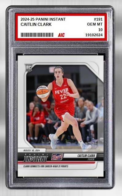 CAITLIN CLARK ROOKIE 2024 Panini Instant WNBA #19 SP/2848 Fièvre EUR 3 - Foto 4