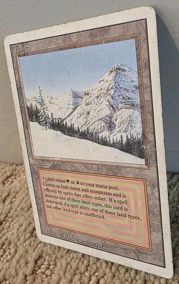 Taiga Revised Edition - Heavily Played - MTG Magic Card - Image 3 of 4