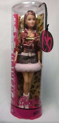 Barbie Drew Fashion Fever Animal Print 2005 – NRFB, Collection Mattel, Neuve Sous Blister