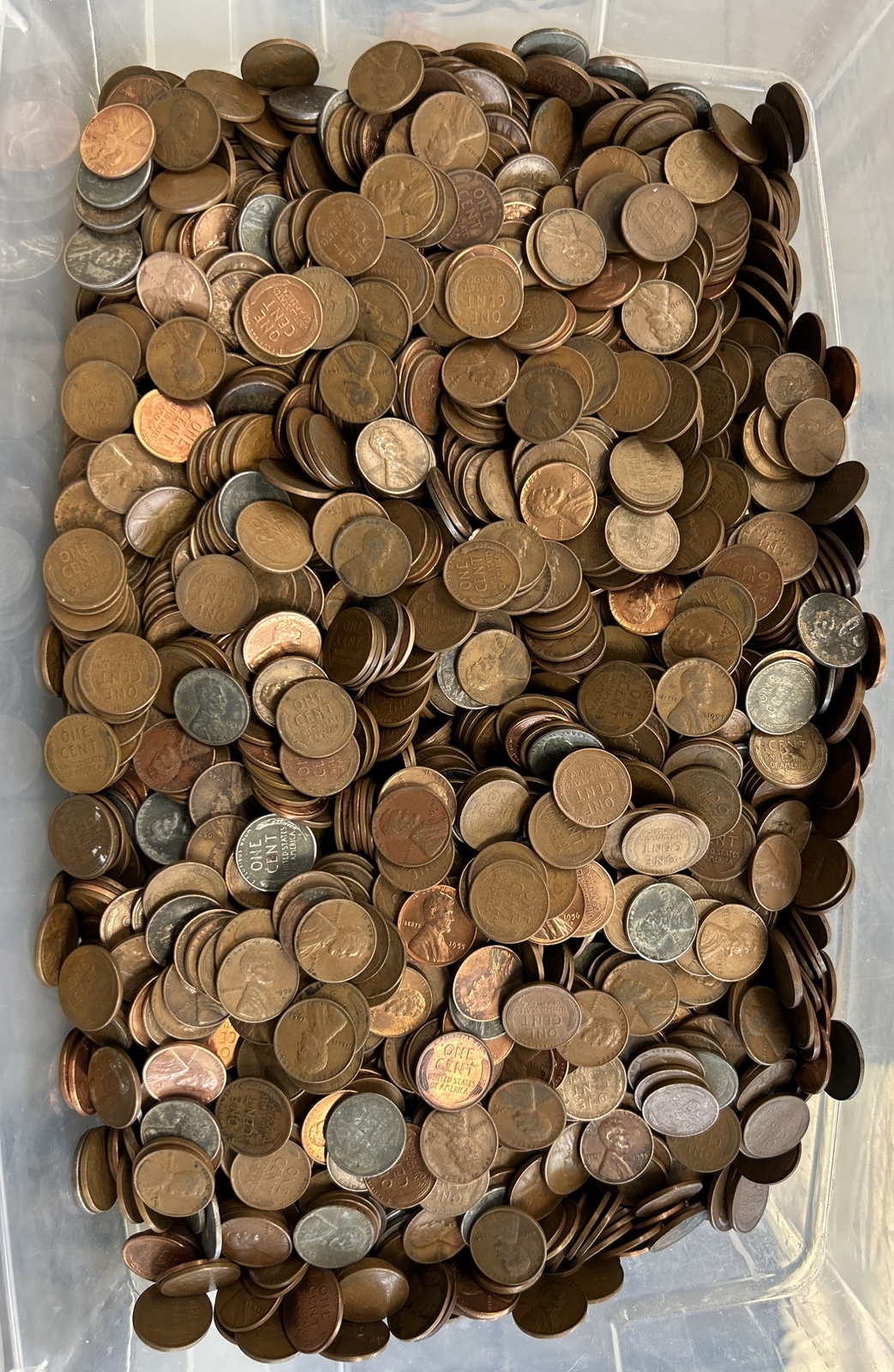 Bag of 5000 1909 1958 Wheat Cents Unsearched Coin Shop Hoard 4 eBay