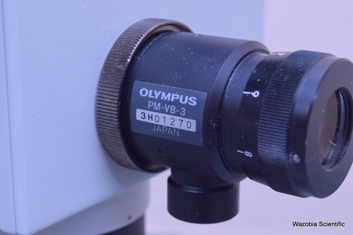 OLYMPUS MICROSCOPE CAMERA ATTACHMENT PM-C35DX PM-DA35DX PM