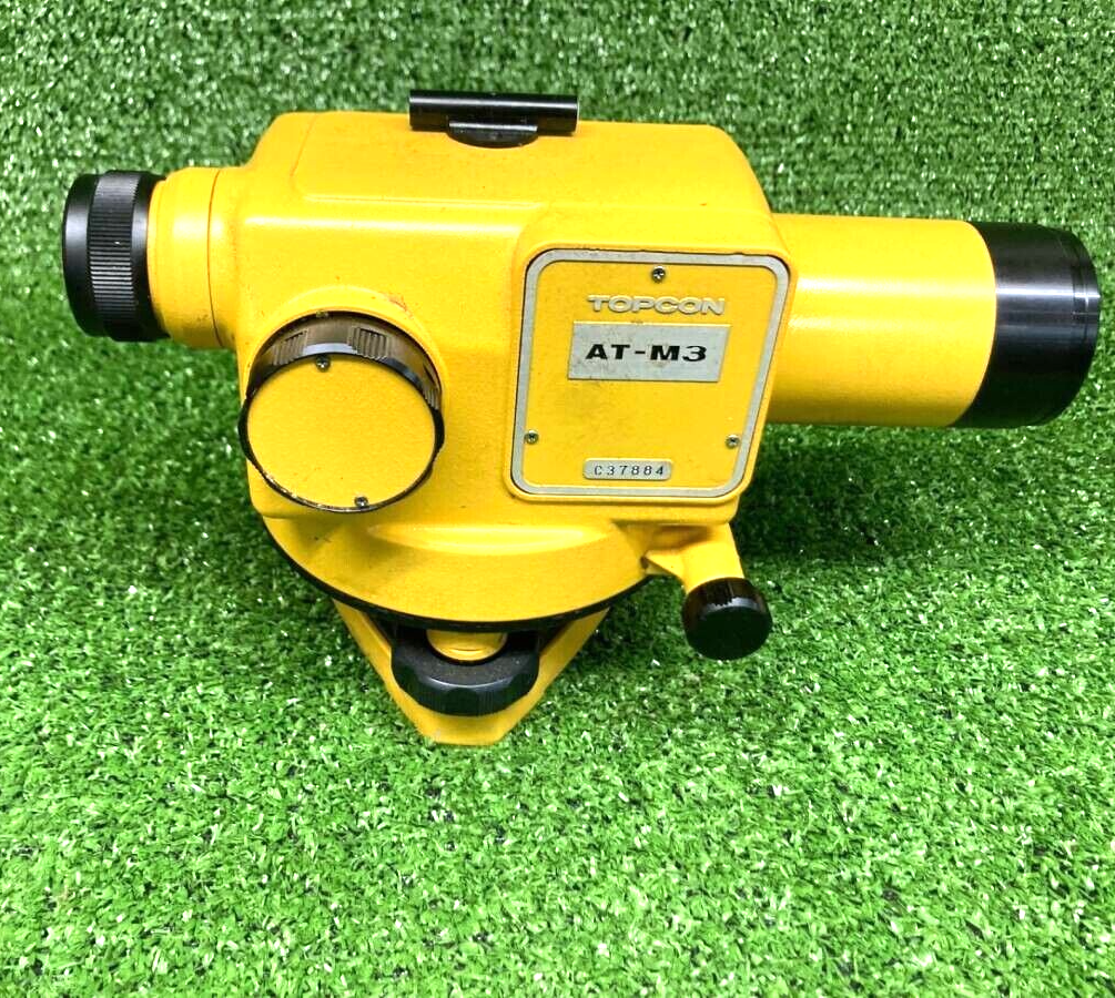 Topcon AT-M3 Auto Level Surveying Instrument with Case From Topcon AT-M3 Auto Level Surveying Instrument with Case From
