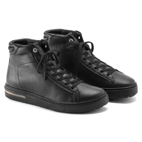BIRKENSTOCK BEND MID HIGH SNEAKERS BLACK LEATHER FOR WOMEN | eBay