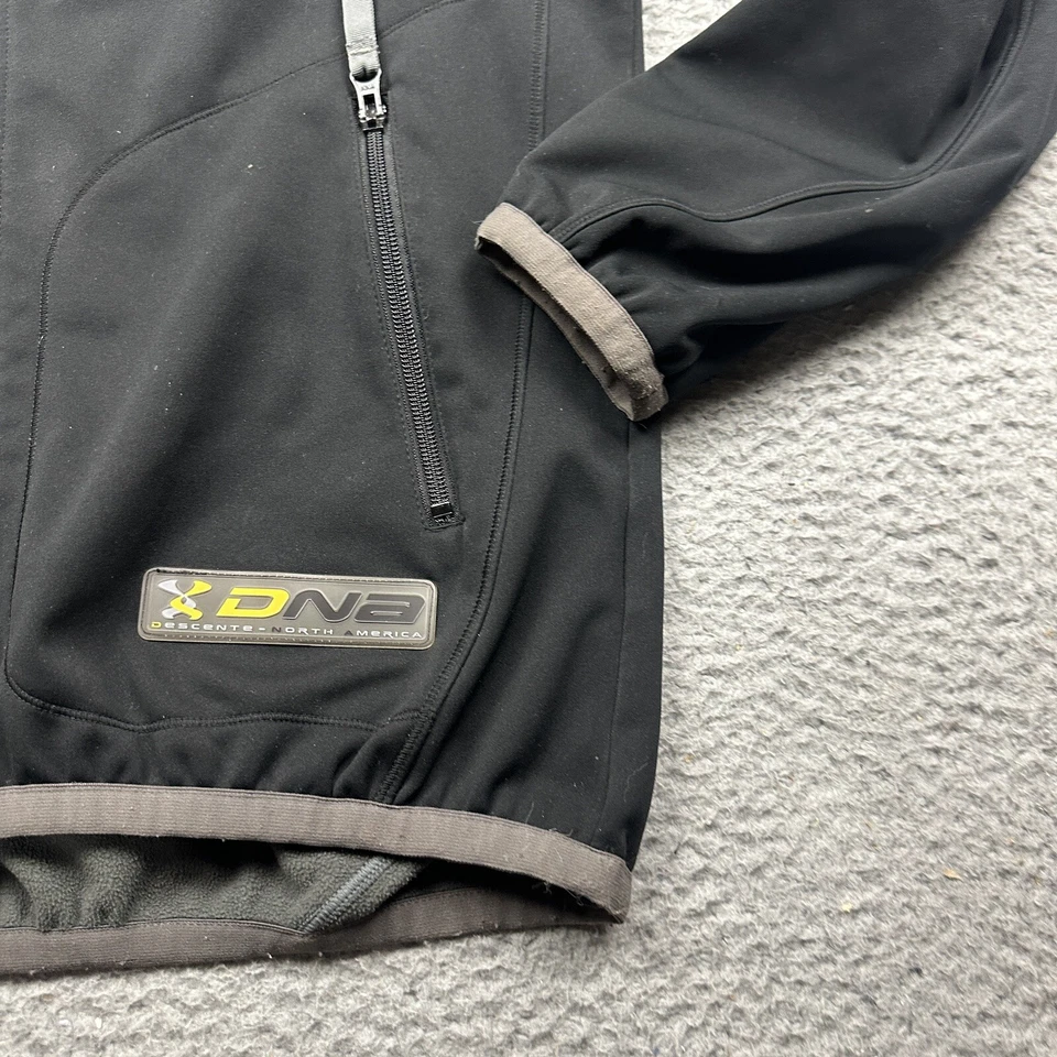 Descente Jacket Womens 12 Black Soft Shell North America Dna Snow Ski - Image 4 of 4