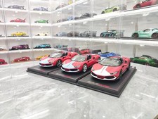 MR 1/18 Scale Ferrari 296GTS Supercar Limited Resin Model Car Hobby Ornaments