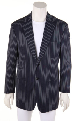 BOSS HUGO BOSS blazer Cotton Stripes 52 navy blue BERNIES