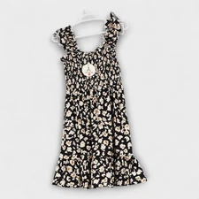 Anrabess Women's Summer Casual Sleeveless Square Neck Dress Size Small