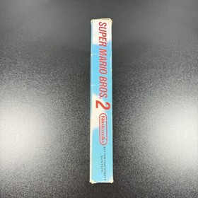 Super Mario Bros 2 Nintendo NES Circle Seal Manual & Game No Foam Insert