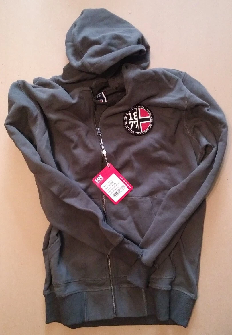 Helly Hansen Hombre HH Logo Full Zip Sudadera 