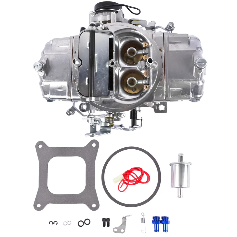 BR-67255 650CFM Carburetor for 4-Barrel Square Bore Double Pumper Electric Choke - Image 4 of 4